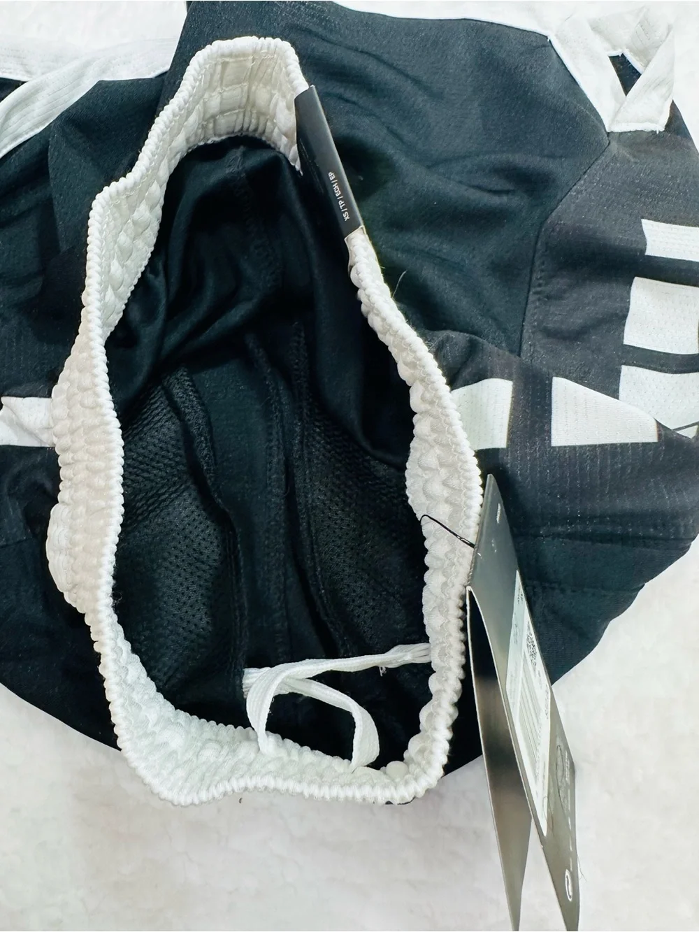 Boy’s Nike Black and White Shorts
